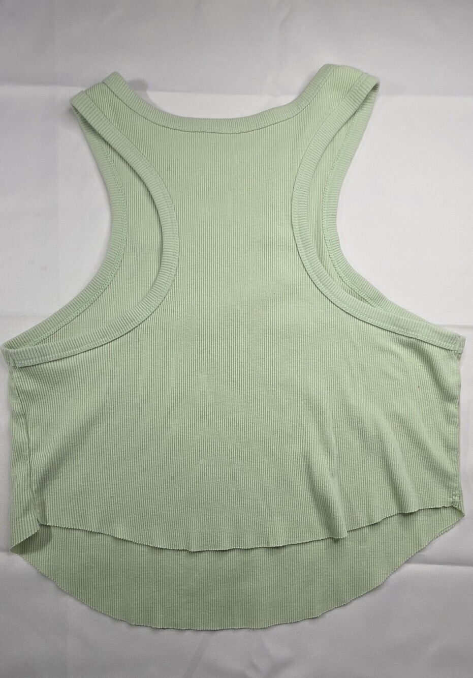 Wild Fable Sage Green Ribbed Cropped Tank Top Size XXL Rn 17730 Sku 0306 - Picture 4 of 4
